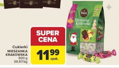 Cukierki Mieszanka Krakowska Wawel promocja w Carrefour
