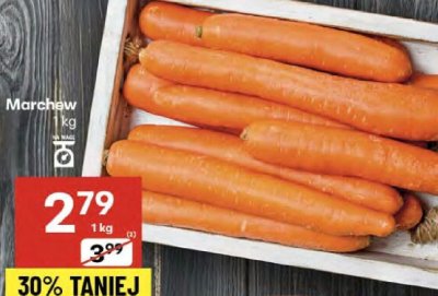 Marchewka młoda promocja w Delikatesy Centrum
