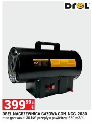 Nagrzewnica gazowa Drel CON-NGG-2030 promocja w Merkury Market
