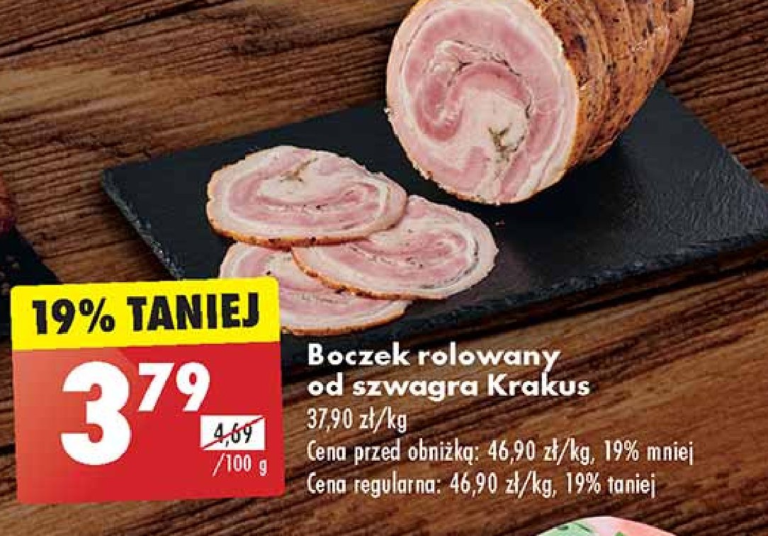 Boczek od szwagra Krakus animex promocja