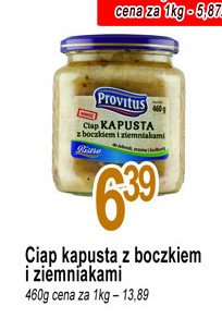 Kapusta z boczkiem i ziemniakami Provitus promocja