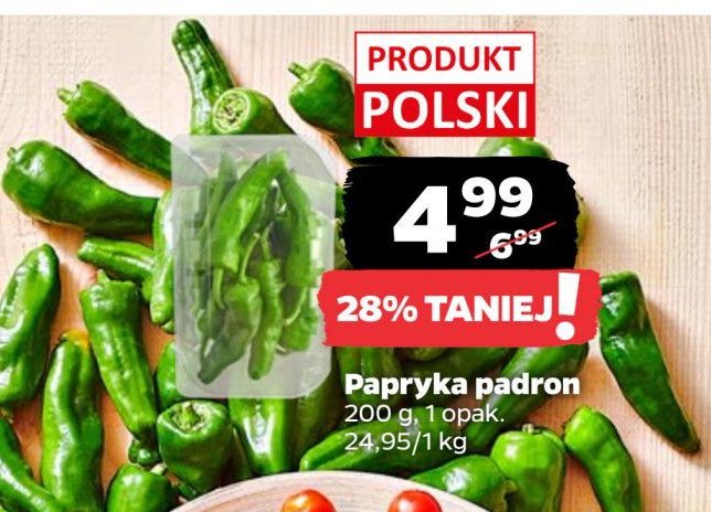 Papryka padron polska promocja