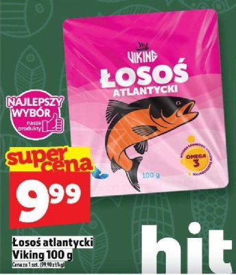Łosoś atlantycki Viking 100 g promocja w TOPAZ