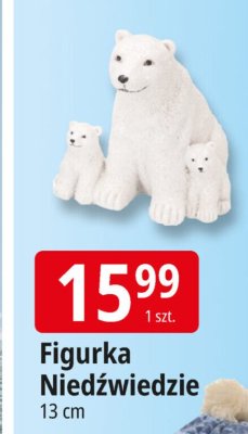 Figurka Niedźwiedzie 13 cm promocja w Leclerc