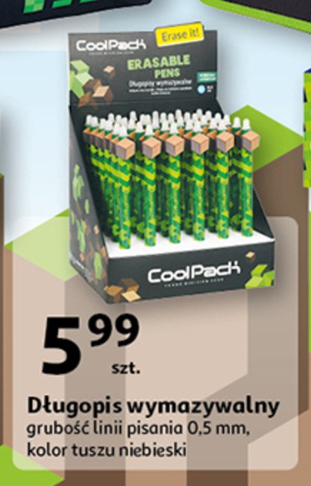 Długopis wymazywalny Coolpack promocja