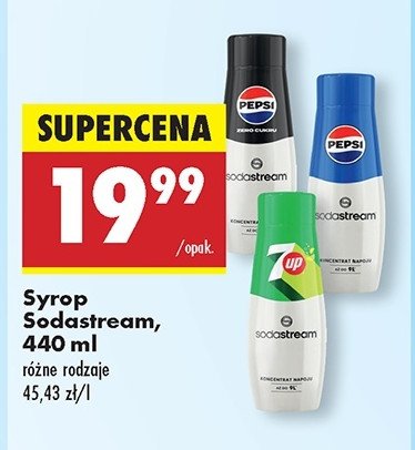 Syrop pepsi Sodastream promocja