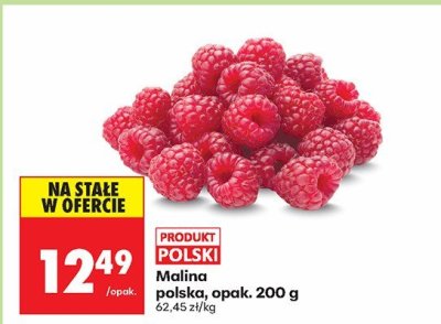 Malina polska promocja w Biedronka