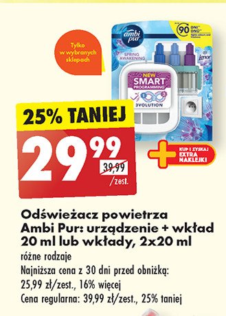 Odświezacz powietrza spring awakening Ambi pur 3volution promocja