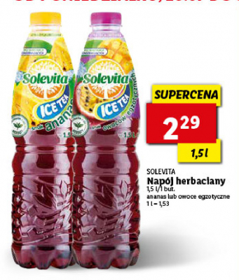 Herbata mro偶ona owoce egzotyczne Solevita promocja