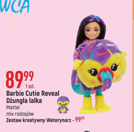 Lalka barbie weterynarz Mattel promocja