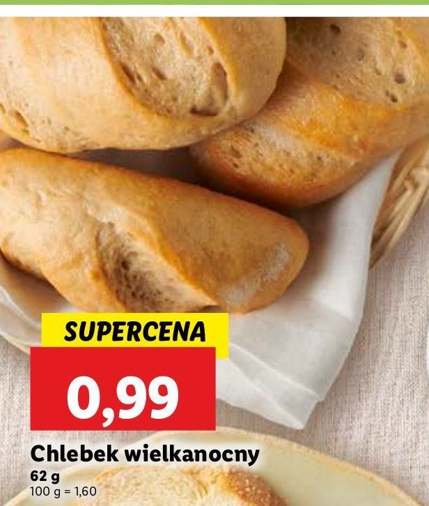 Chlebek wielkanocny promocja