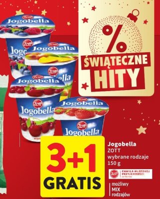 Jogobella ZOTT promocja w Intermarche