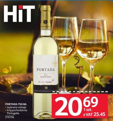 Wino Portada 750 ml promocja w Selgros