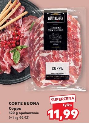 Coppa CORTE BUONA Coppa promocja w Kaufland