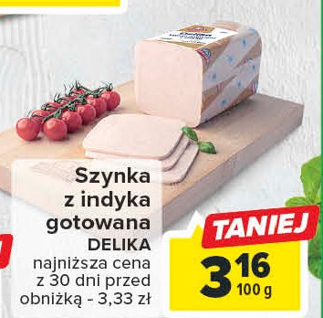 Szynka delikatesowa z indyka Indykpol promocja