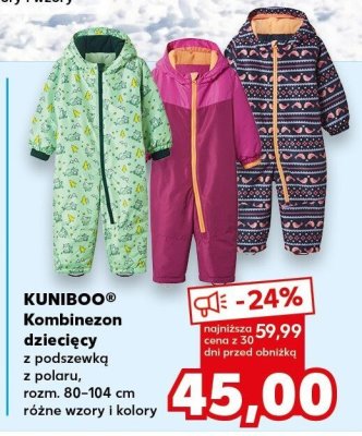 Kombinezon dziecięcy promocja w Kaufland