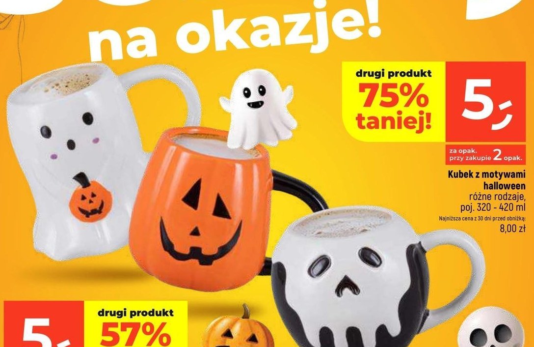 Kubek halloween promocja