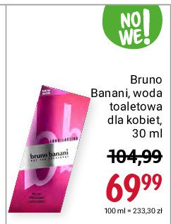 Woda perfumowana Bruno banani woman promocje