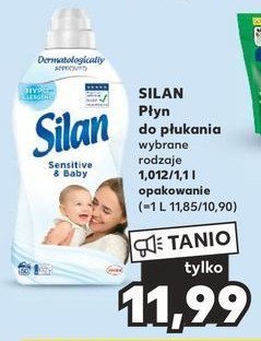Płyn do płukania sensitive Silan classic promocja