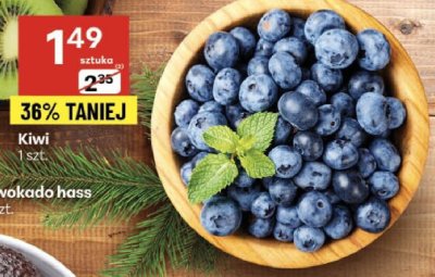 Borówki amerykańskie 300 g promocja w Delikatesy Centrum