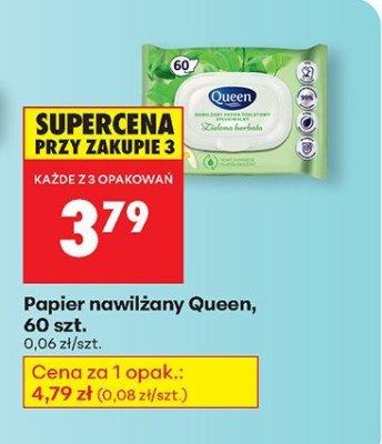 Papier nawilżany 60 szt. promocja w Biedronka