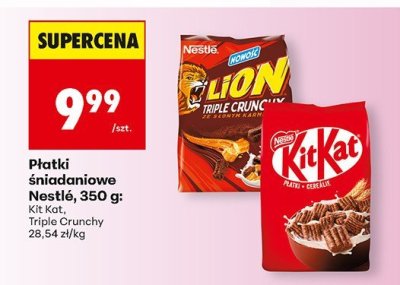 Płatki śniadaniowe Lion Triple Crunchy promocja w Biedronka