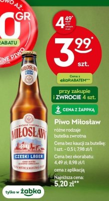 Piwo promocja w Żabka
