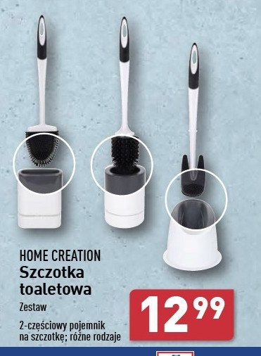 Szczotka toaletowa Home creation promocja w Aldi