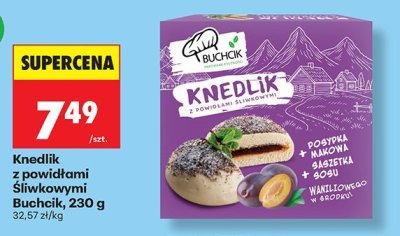 Knedlik z powidłami morelowymi Buchcik promocja w Biedronka