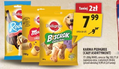 Karma Pedigree (cały asortyment) promocja w Arhelan