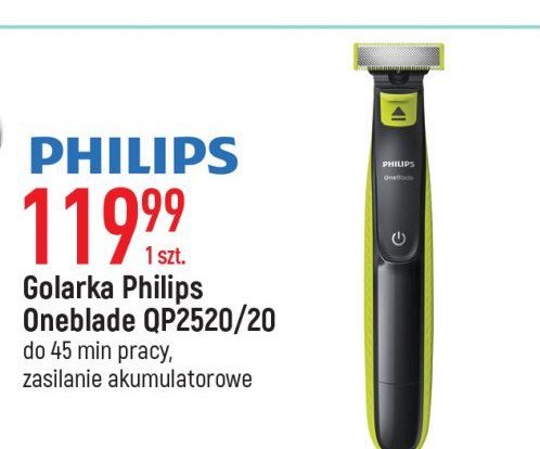 Golarka one blade pro qp2520/20 Philips promocja