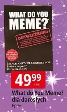 Gra What do You Meme? dla dorosłych Epee promocja w Leclerc