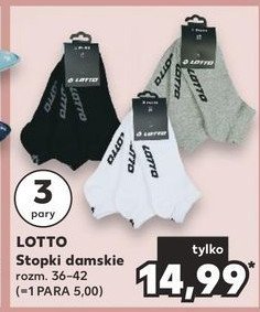 Stopki damskie 36-42 Lotto promocja