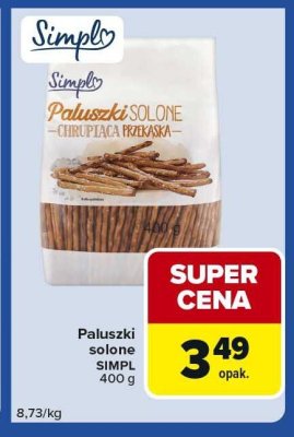 Paluszki solone promocja w Carrefour Express