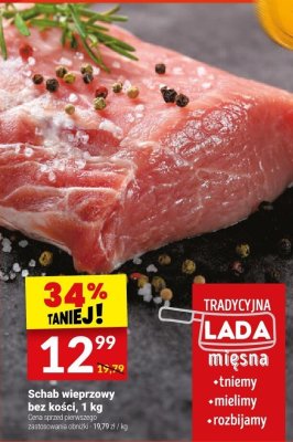 Schab wieprzowy bez kości promocja w Twój Market