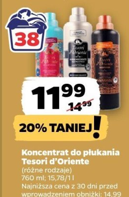 Koncentrat do płukania, różne rodzaje promocja w Netto