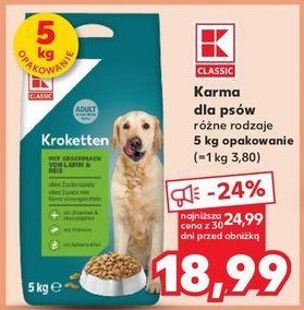 Karma dla psa multi croquettes K-classic promocja