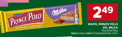 Wafel Prince Polo XXL Milka promocja w Stokrotka