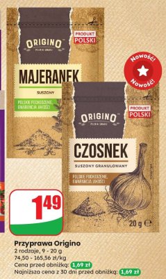 Czosnek suszony, granulowany promocja w Dino