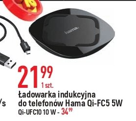艁adowarka indukcyjna qi-fc10 10 w Hama promocja