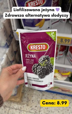 Jeżyna liofilizowana promocja w Kaufland