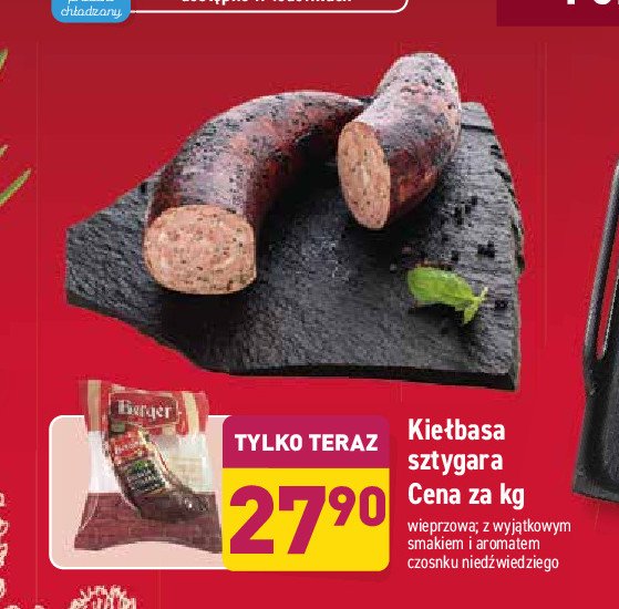 Kie艂basa sztygara Berger promocja