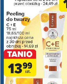 Peeling rewitalizujący LIRENE C+E PRO VITAMIN ENERGY promocja