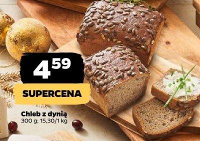 Chleb z dynią promocja w Netto