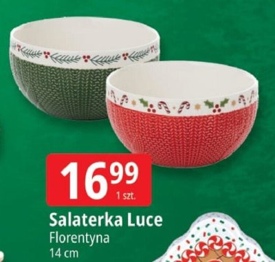 Salaterka Luce Florentyna promocja w Leclerc