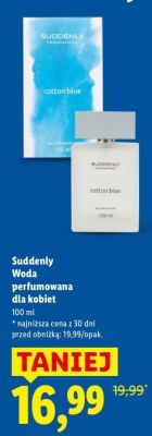 Woda perfumowana dla kobiet promocja w Lidl