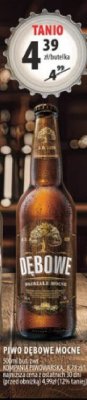 Piwo DĘBOWE MOCNE 500ml promocja w Arhelan