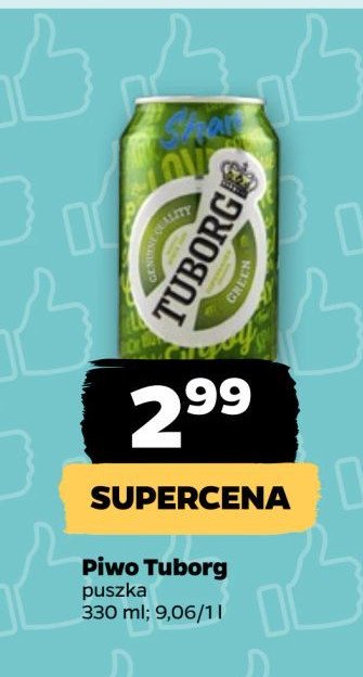 Piwo Tuborg green promocja