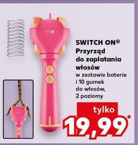 Przyrząd do zaplatania włosów Switch on promocja