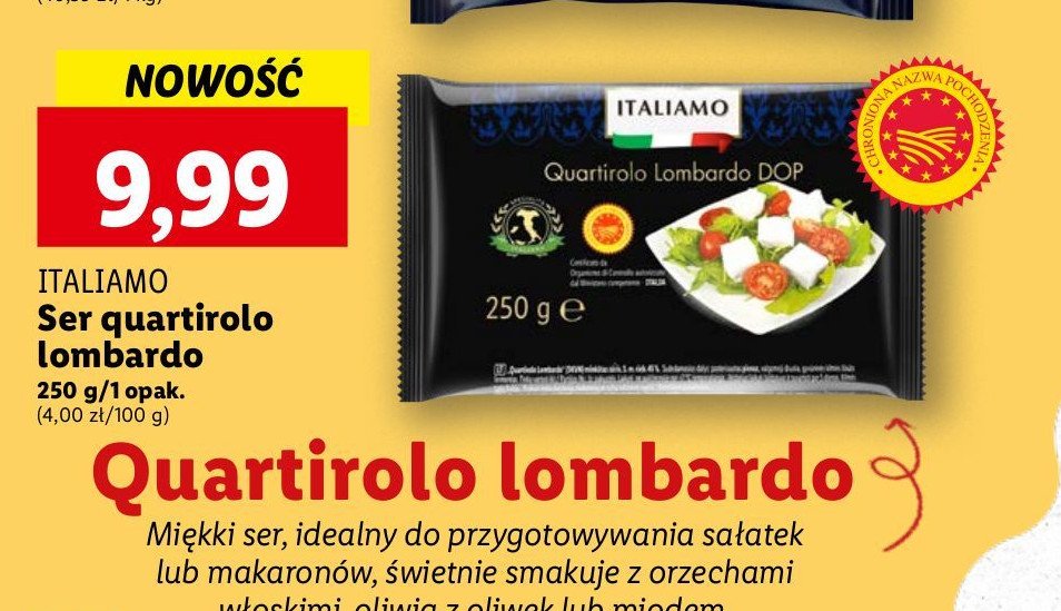 Ser quartirolo lombardo Italiamo promocja